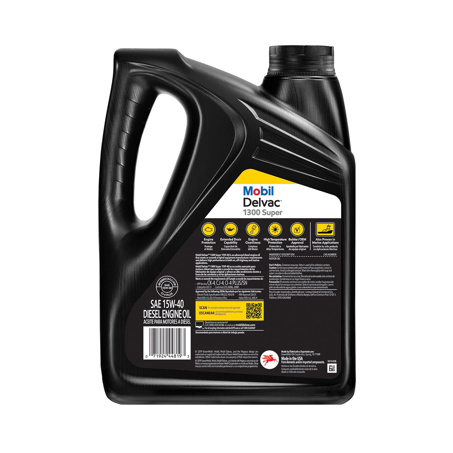 Mobil Delvac 1300 Super Heavy Duty Synthetic Blend - Imagen 2